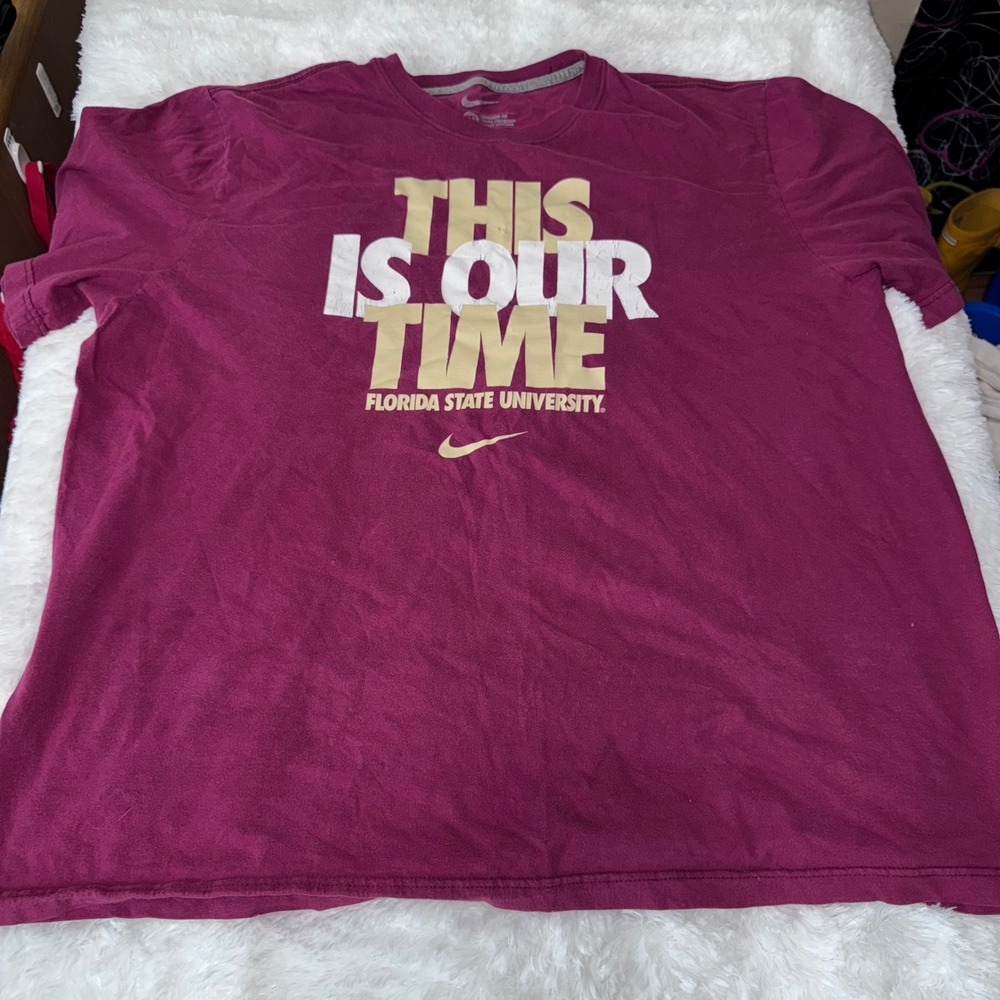 Nike Florida State Seminoles TShirt Mens 3XL Maroon This Is Our Time